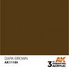 AK Interactive AK11109 DARK BROWN – STANDARD 17ml